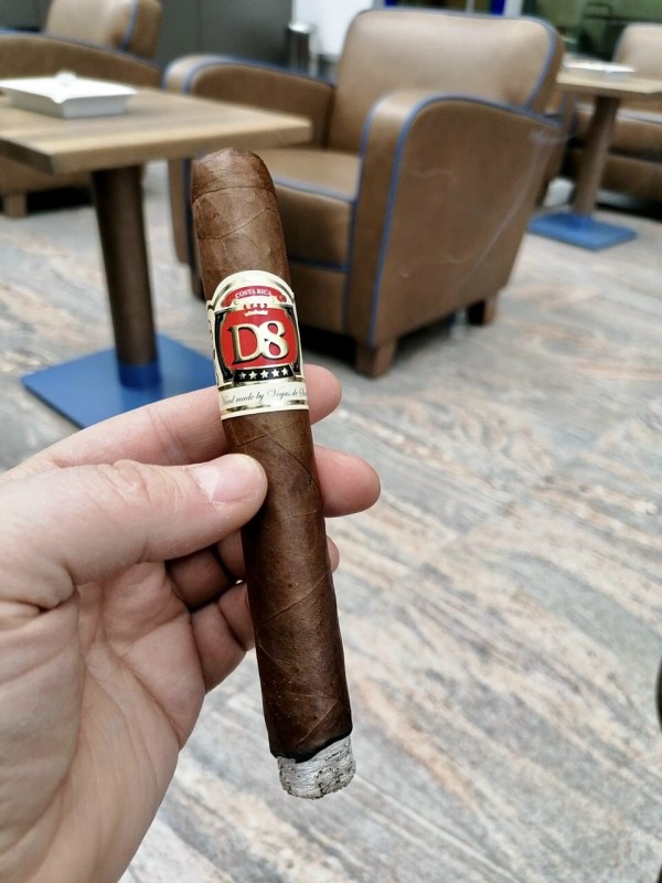 Xì gà Vegas De Santiago D8 Wide Churchill - Hộp 20 điếu