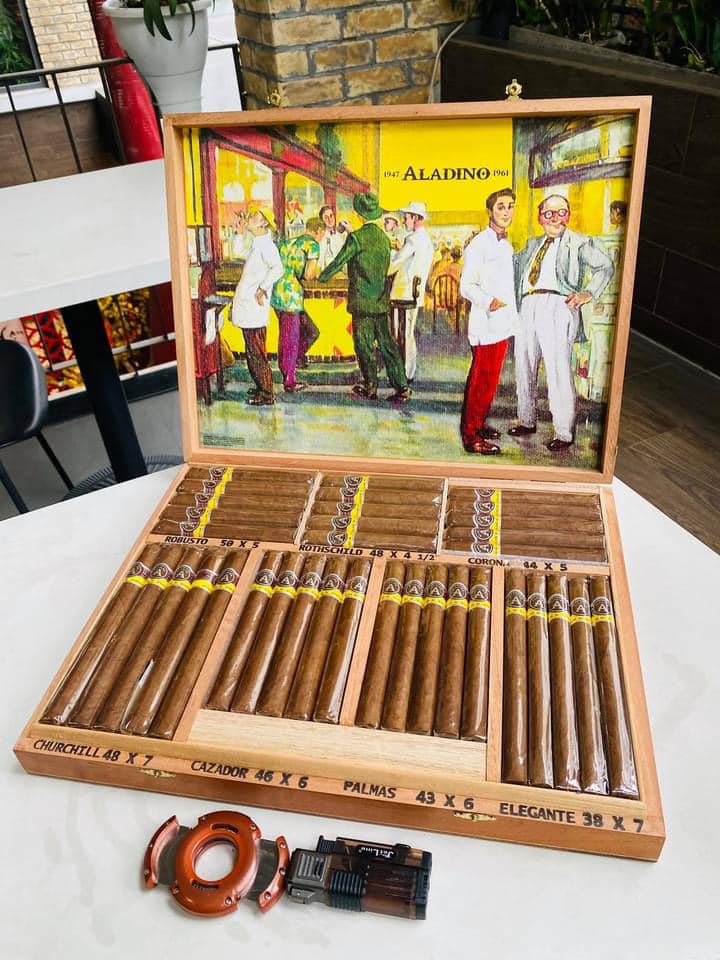 Xì gà Aladino Cigar Master Chest - Hộp 70 điếu