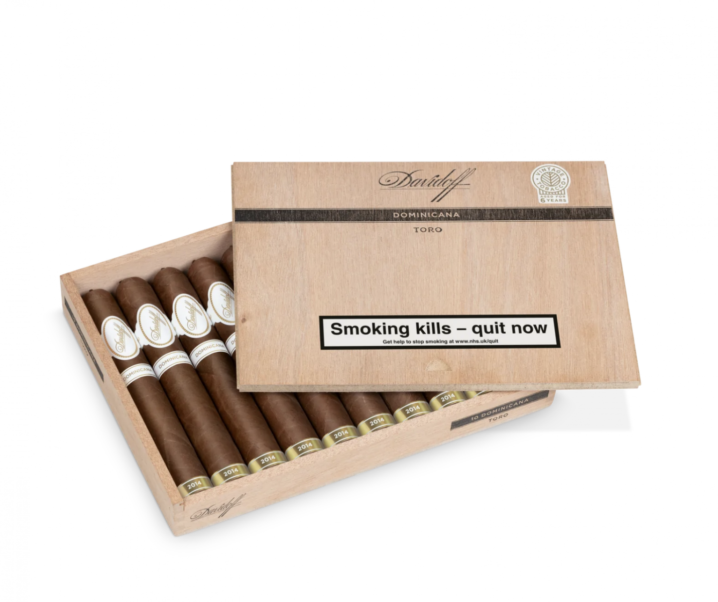 Xì gà Davidoff Dominicana Toro - Hộp 10 điếu