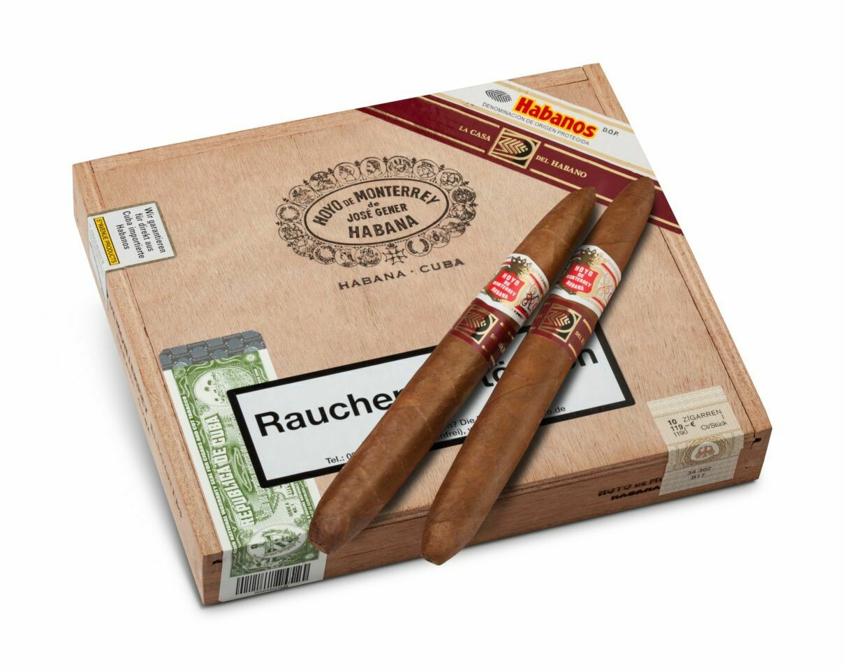 Xì gà Hoyo de Monterrey Elegantes - Hộp 10 điếu