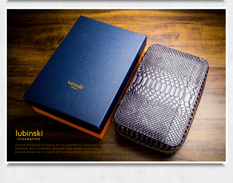 Set bao da xì gà Lubinski YJA-60008-PYP