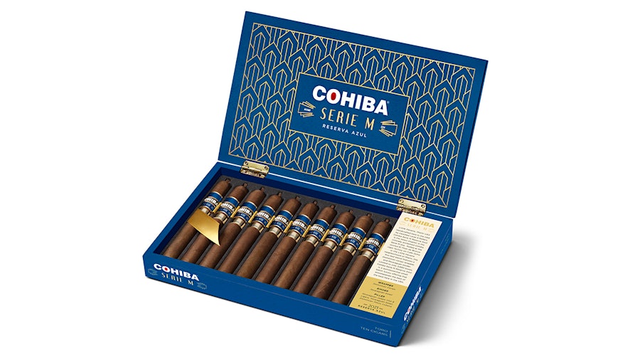 Xì Gà Cohiba Serie M Reserva Azul - Hộp 10 điếu