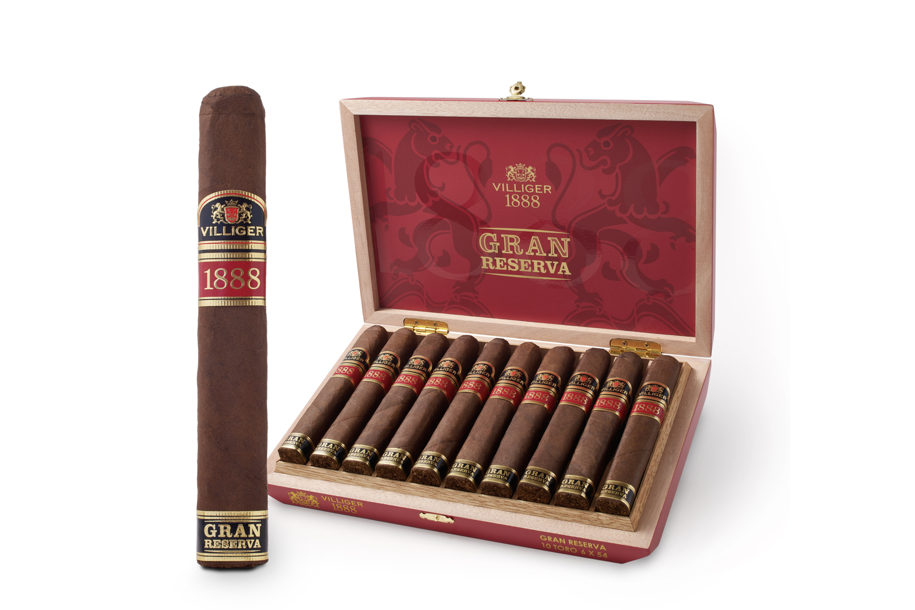 Xì gà Villiger 1888 Gran Reserva - Hộp 10 điếu