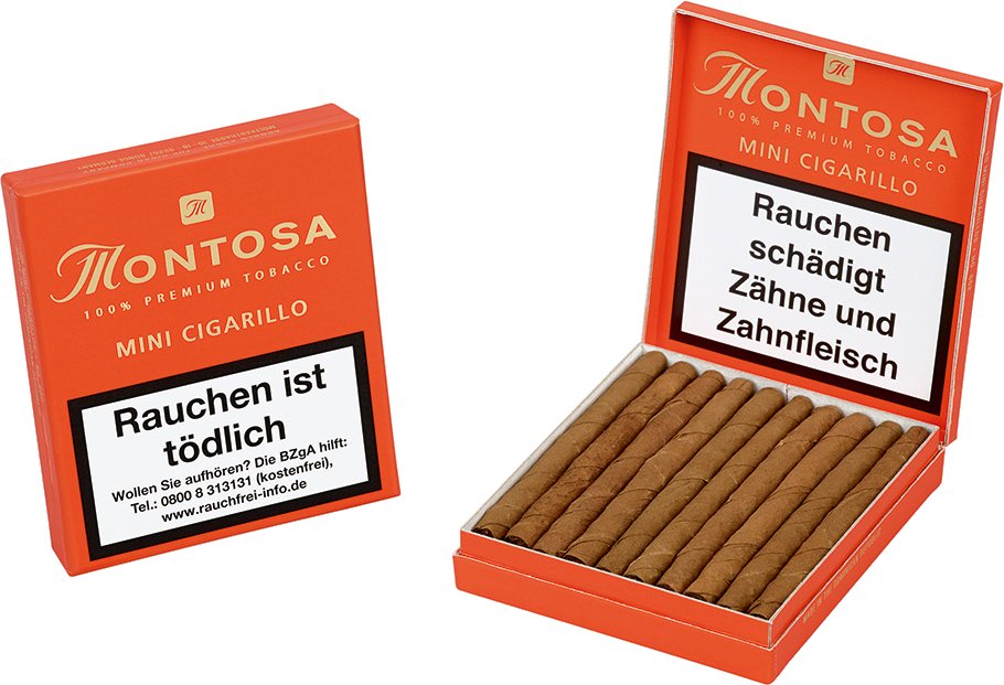 Xì Gà Montosa Zigarillos Mini No. 662 - 20 điếu