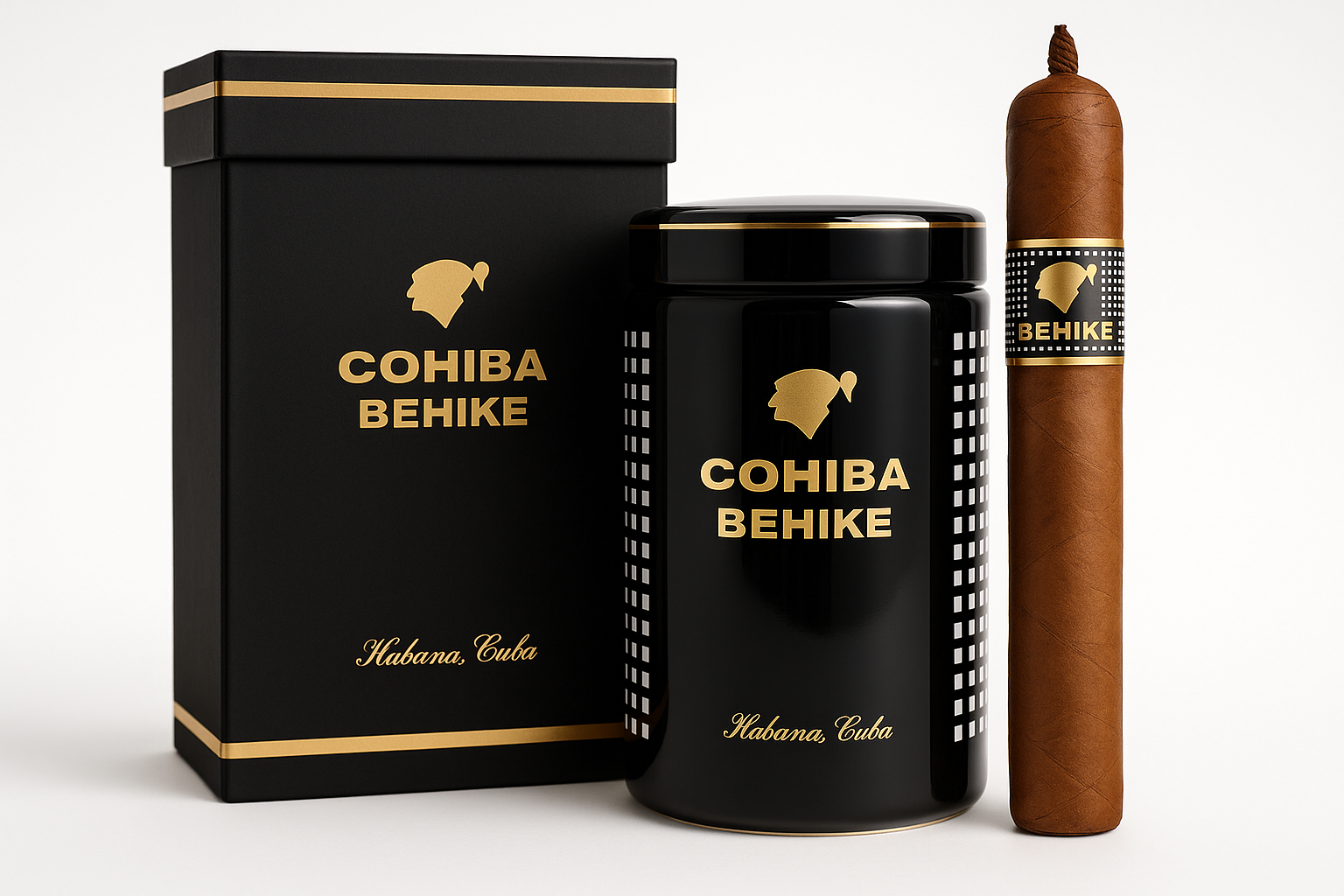 Xì gà Cohiba Behike 54 - Hộp 10 điếu | Hộp Sứ 25 điếu - Bản hiếm