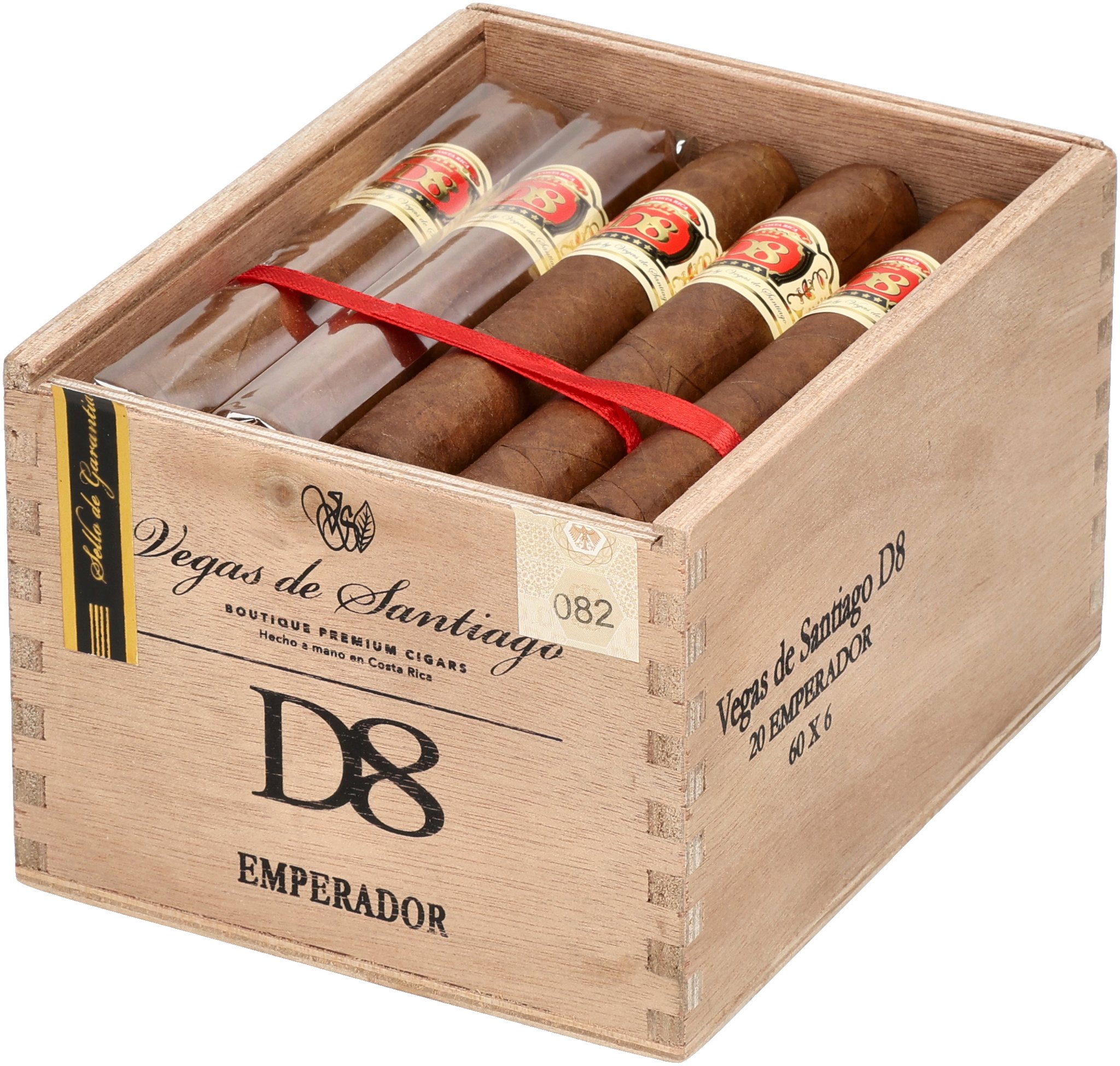 Xì Gà Vegas de Santiago D8 Emperador - Hộp 20 điếu
