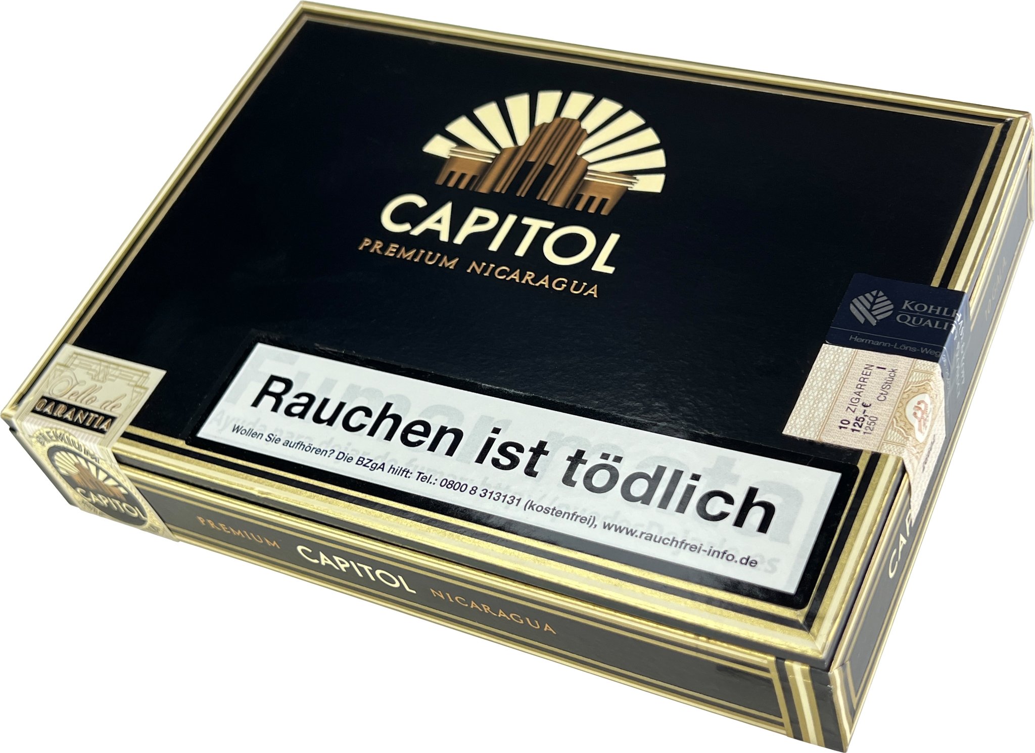 Xì Gà Capitol Gala - Hộp 10 điếu