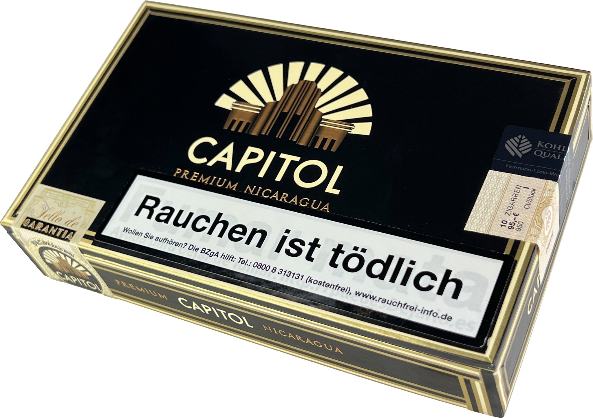 Xì Gà Capitol Jack - Hộp 10 điếu