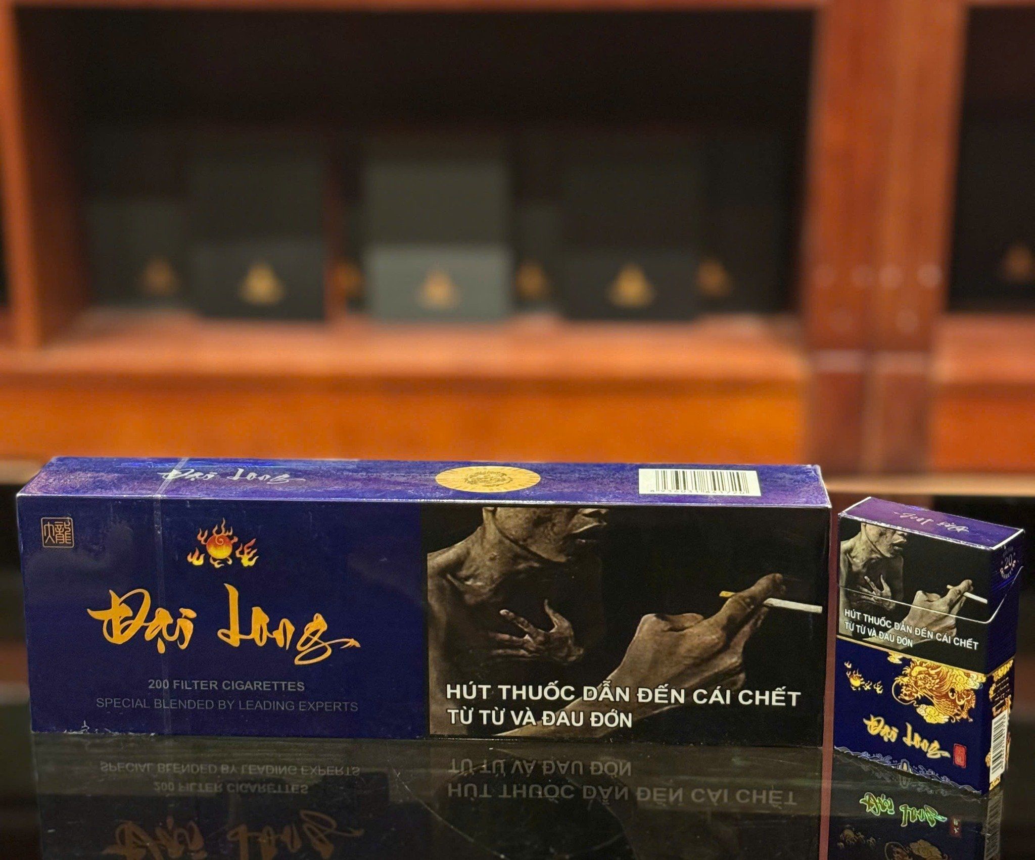 Thuốc lá Đại Long Xanh 