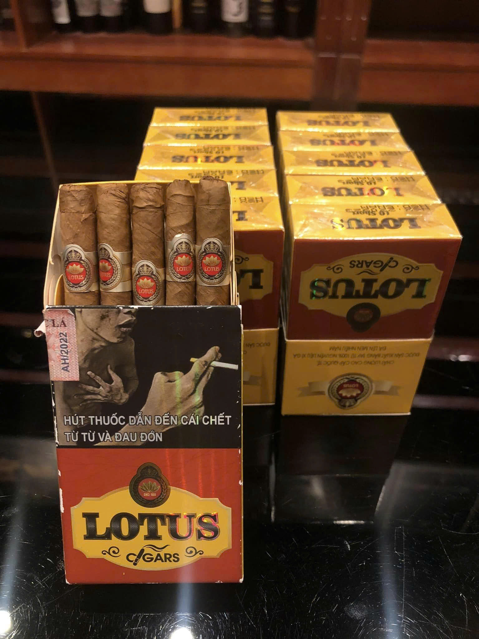 Xì Gà Lotus Short - Hộp 10 điếu