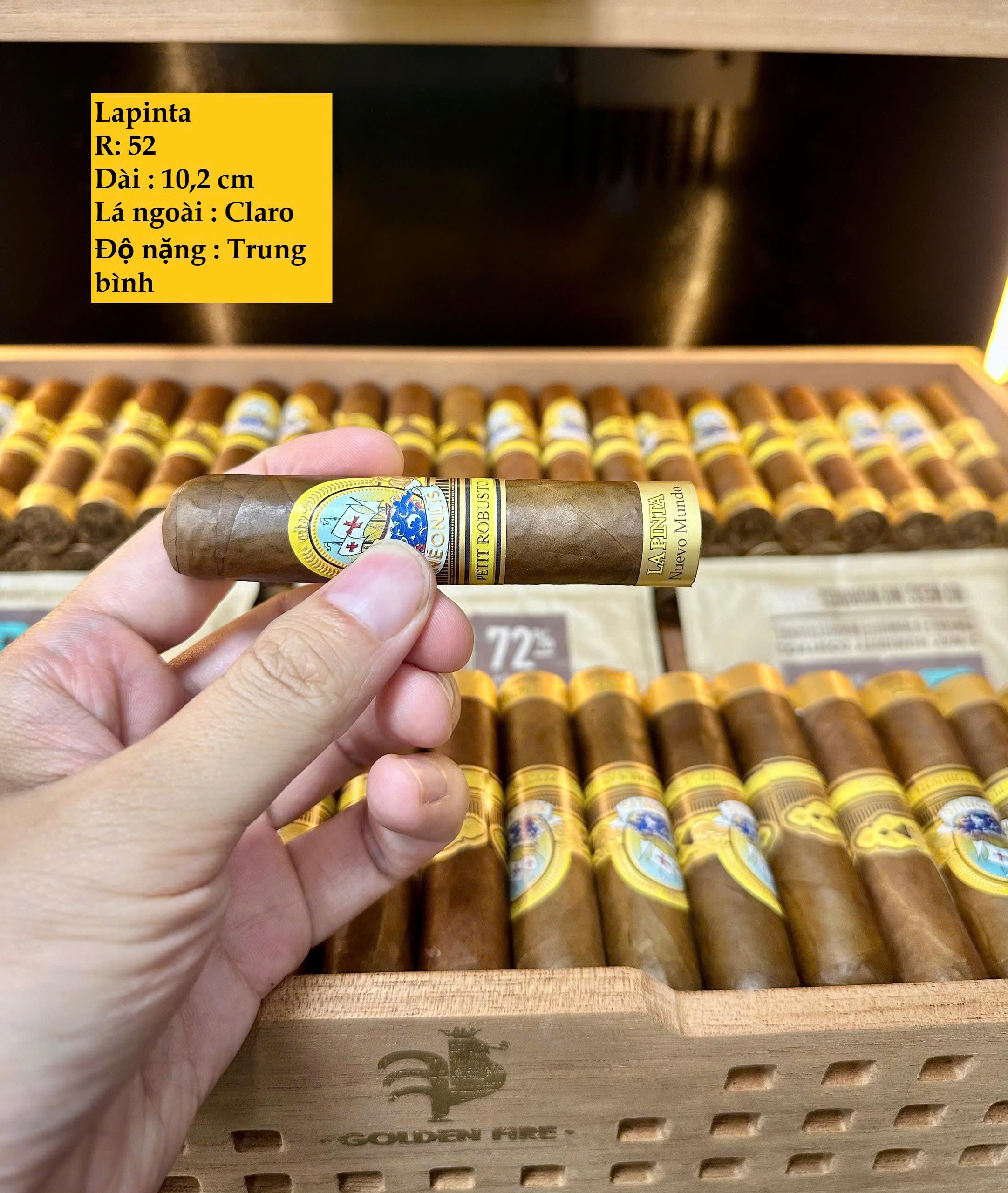 Xì Gà Neonlis Nuevo Mundo La Pinta - Hộp 5 điếu