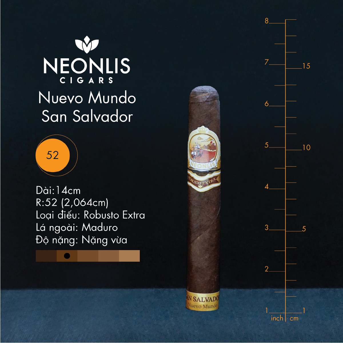 Xì Gà Neonlis Nuevo Mundo San Salvador