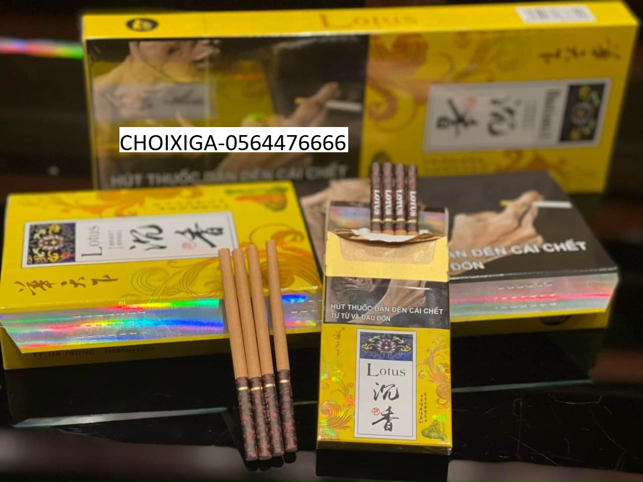 Thuốc Lá Trầm Hương Huatianxia