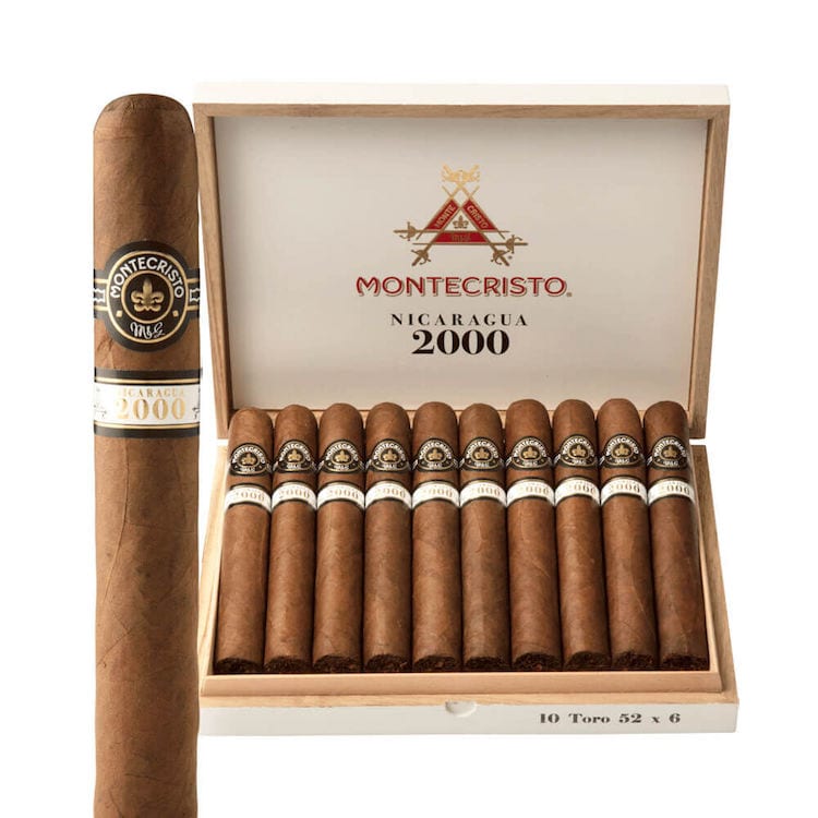 Xì gà Montecristo Nicaragua 2000- Hộp 10 điếu