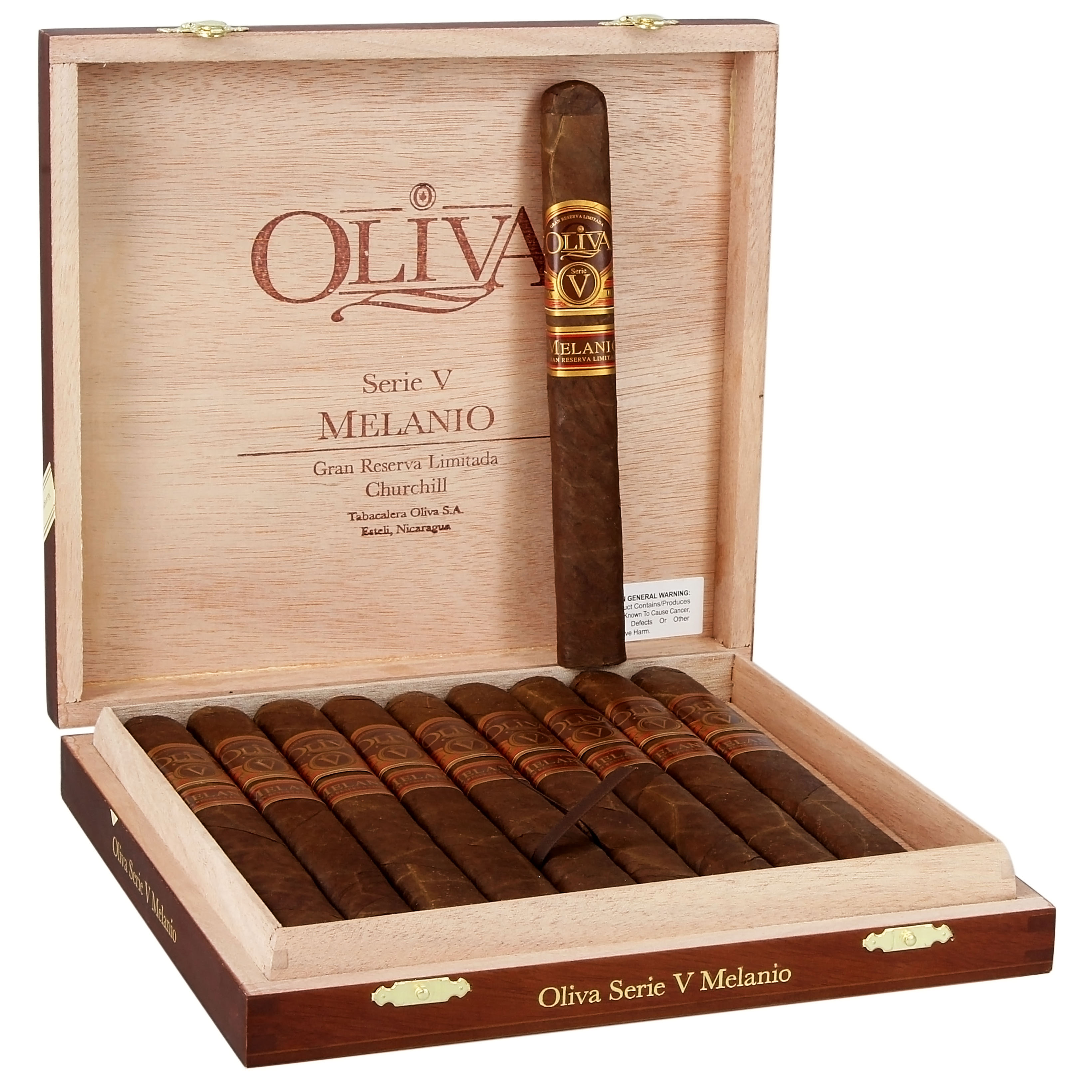 Xì Gà Oliva Serie V Melanio Churchill - Hộp 10 điếu