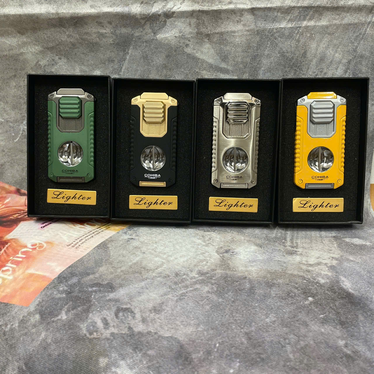 Bật lửa Khò Xì Gà Cohiba COB056