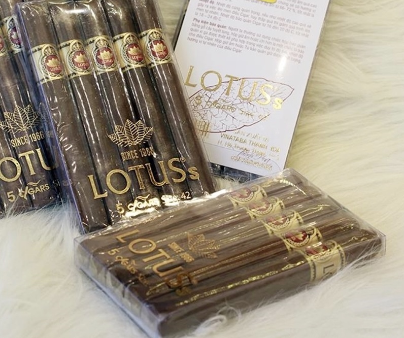 Xì gà LOTUS S - Pack 5 điếu - 25 điếu