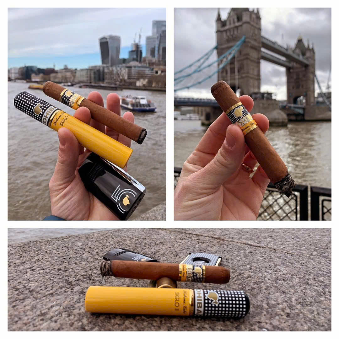 Xì Gà Cohiba Siglo 2 Tubos - Hộp 15 điếu