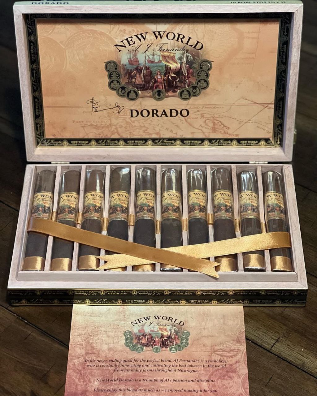 Xì Gà New World Dorado Gordito - Hộp 10 điếu