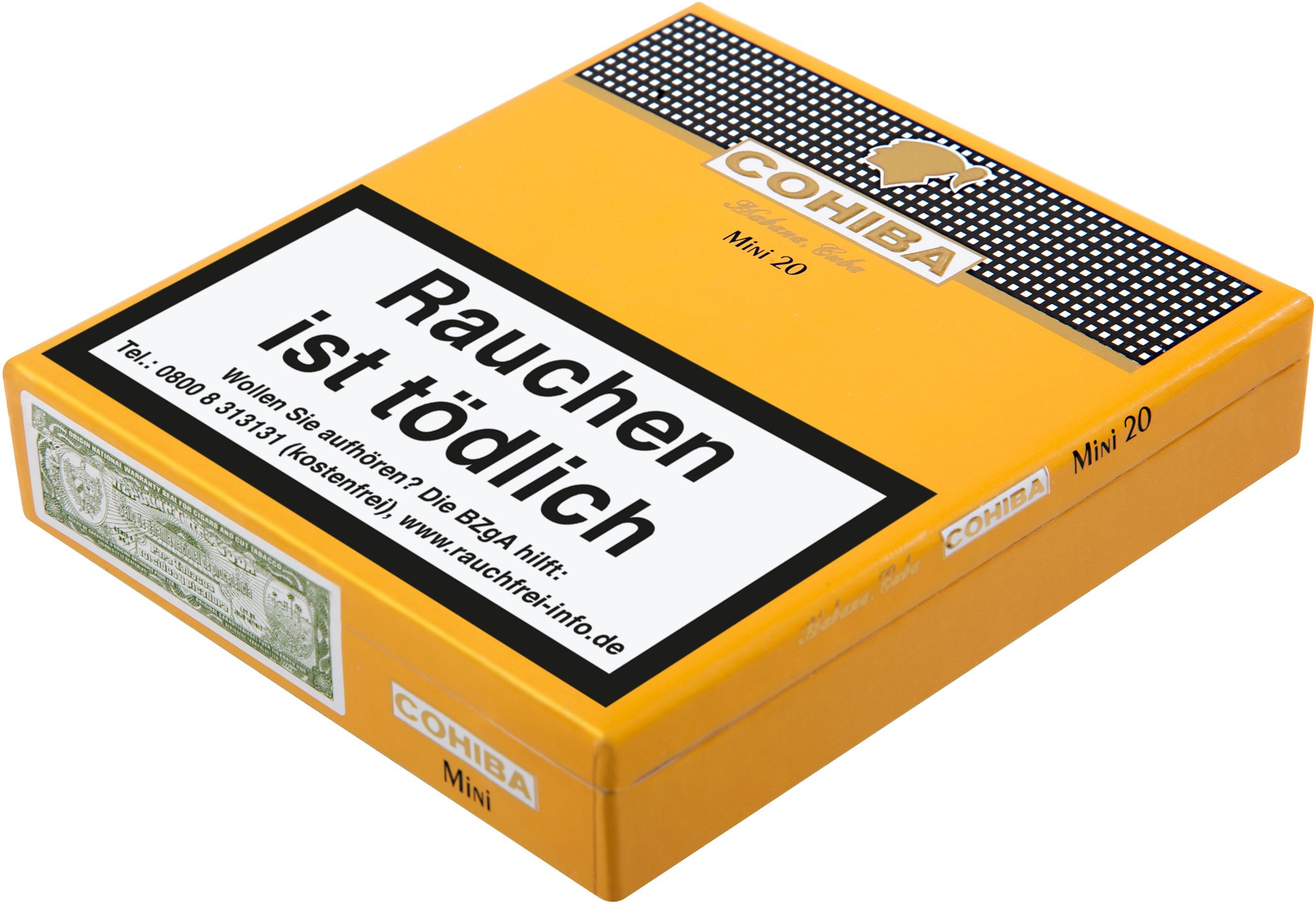 Xì Gà Cohiba Mini - Bao 20 điếu