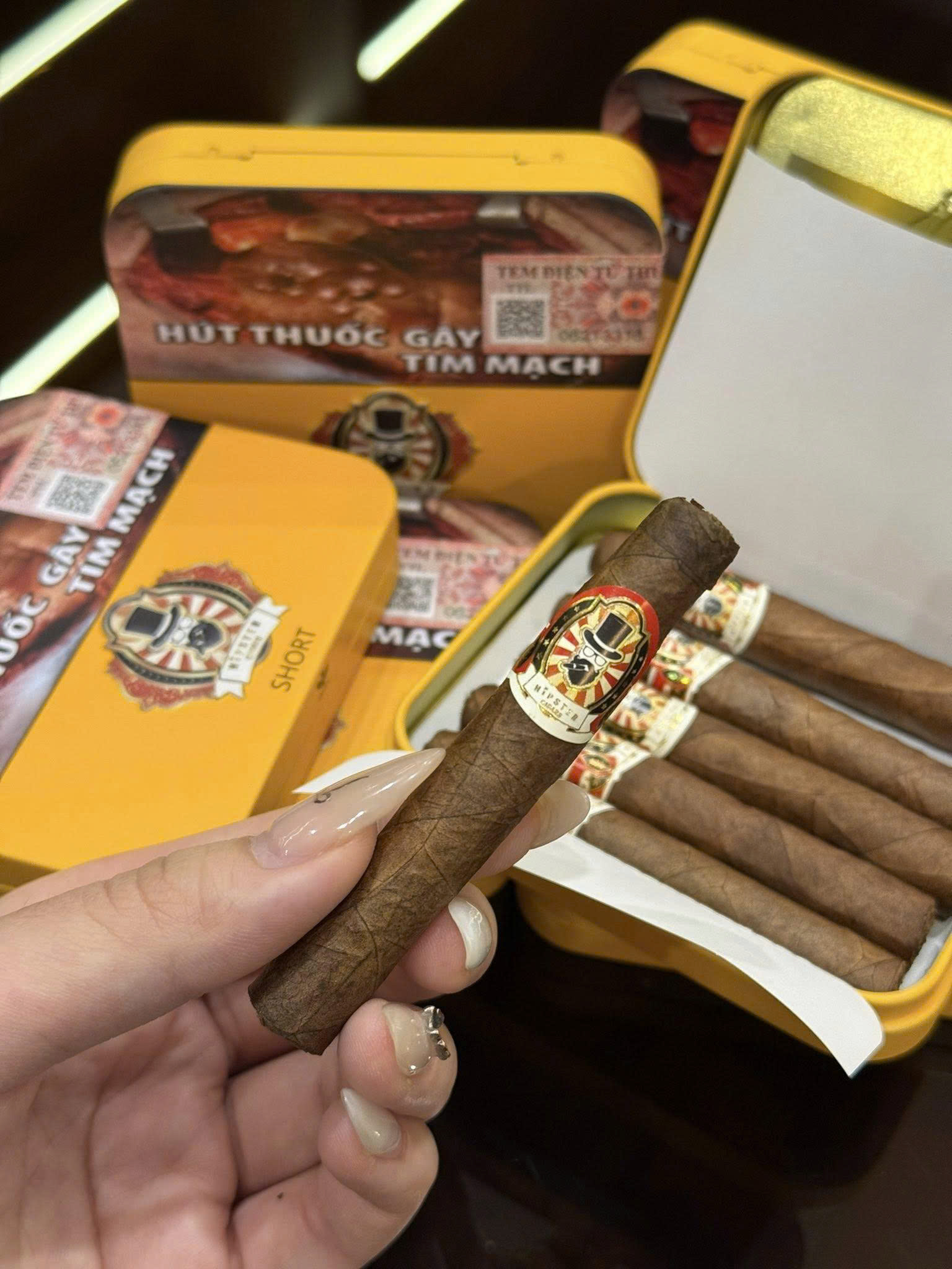 Xì Gà Mini Hipster - Hộp 6 điếu