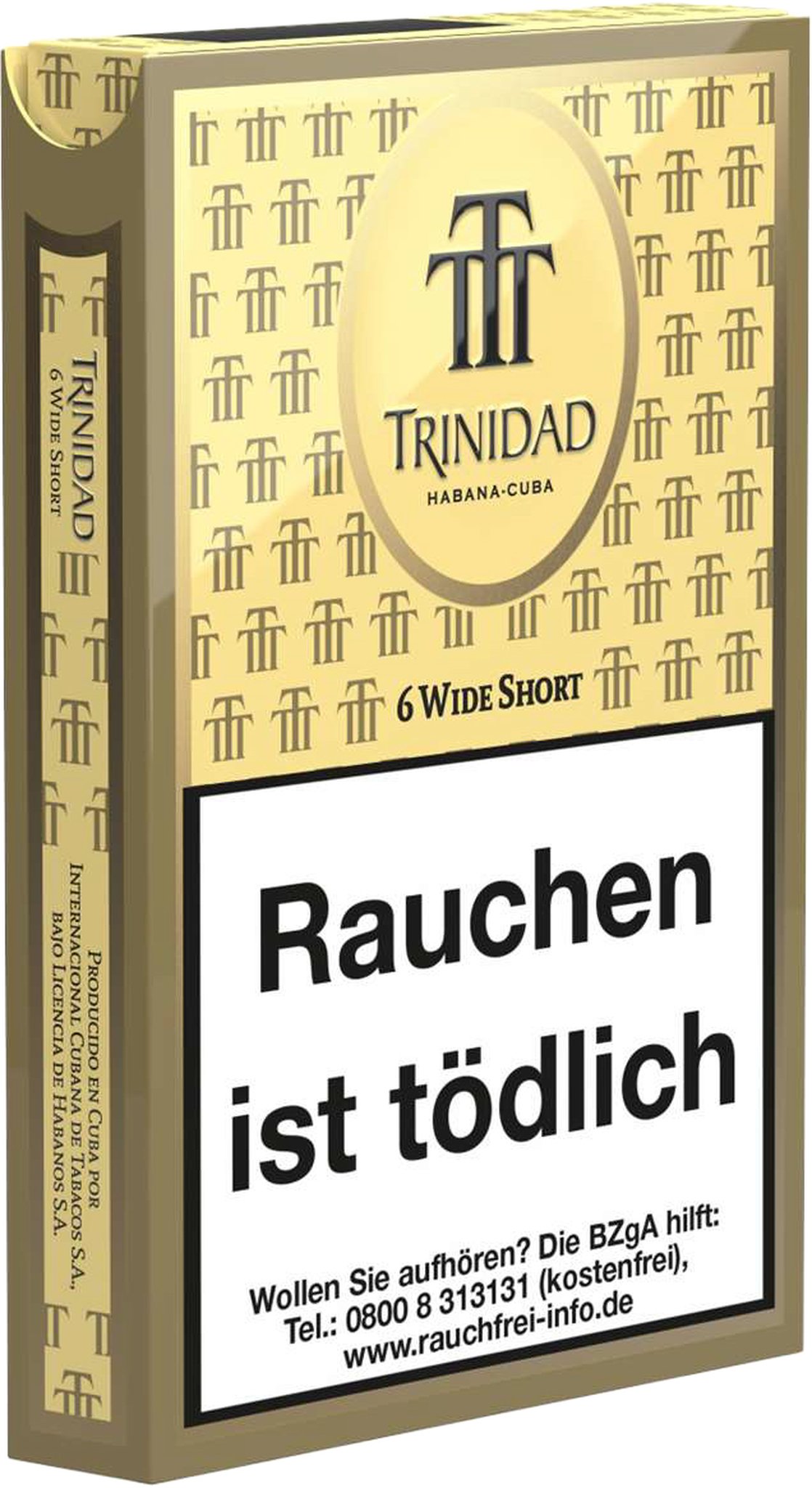 Xì Gà Trinidad Wide Short- Hộp 6 điếu