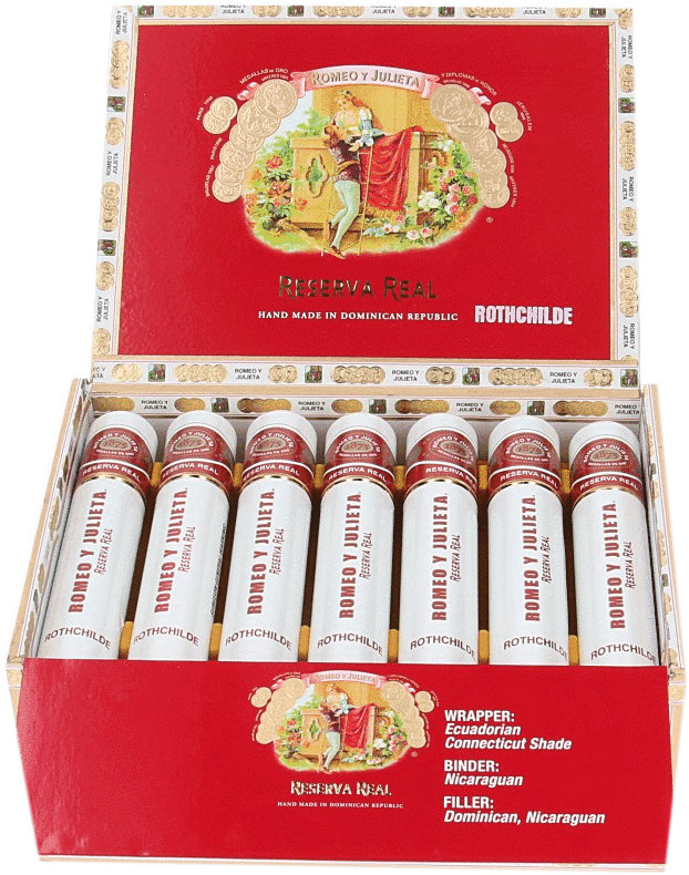 Xì Gà Romeo y Julieta Reserva Real Rothchilde Tubos