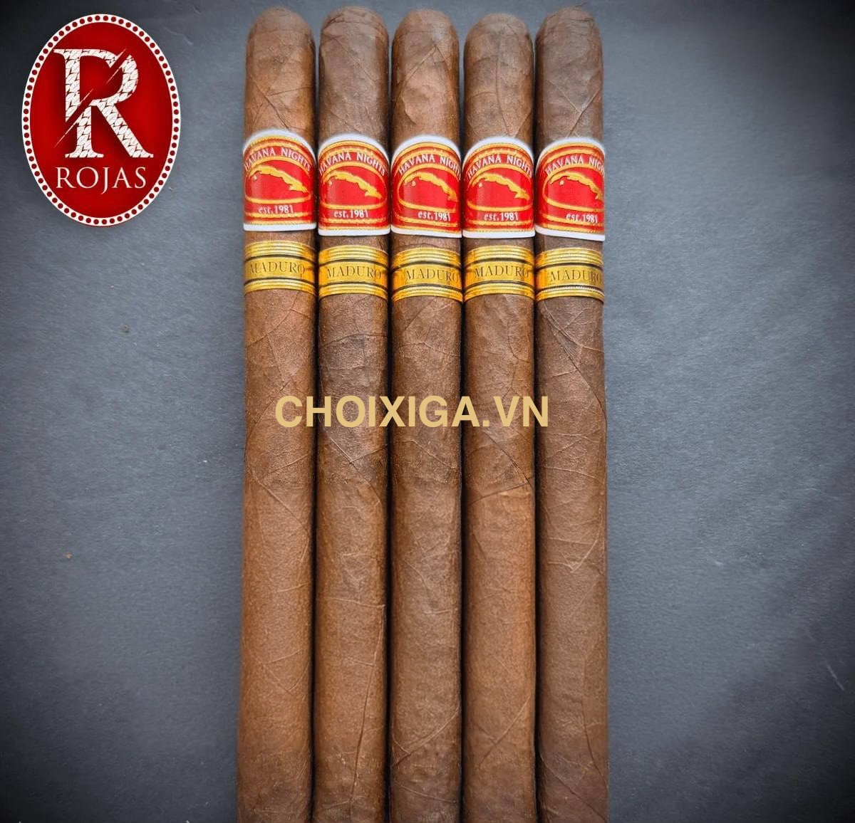 Xì Gà Rojas Havana Nights Connecticut Lancero