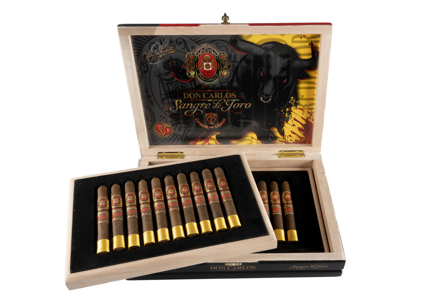 Review đánh giá Arturo Fuente Don Carlos Sangre de Toro Undefeated