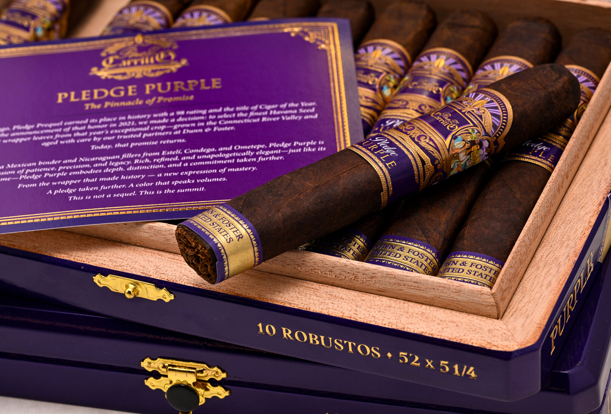 Xì Gà Perez-Carrillo Pledge Purple Robusto Ra Mắt Tuần Tới