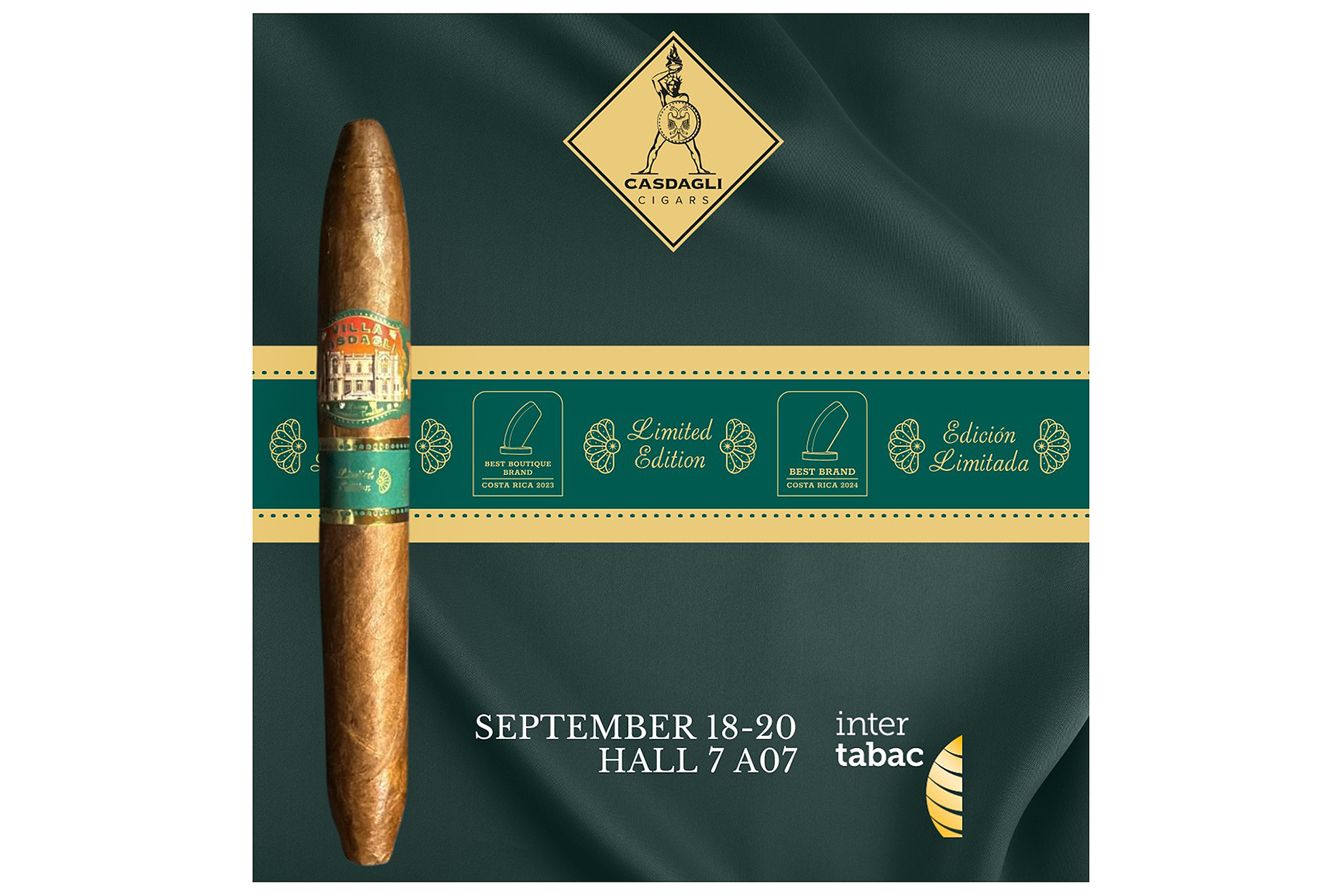 Villa Casdagli Edición Limitada ra mắt tại InterTabac 2025