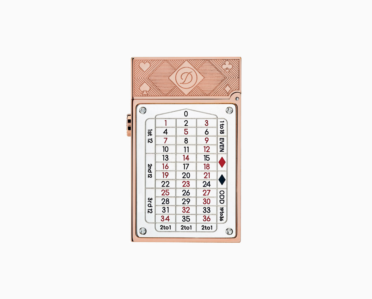 Bật Lửa S.T Dupont Casino Pocket Complication Lighter – Tuyệt Tác Đồng Hồ Cơ Thu Nhỏ Trong Bật Lửa