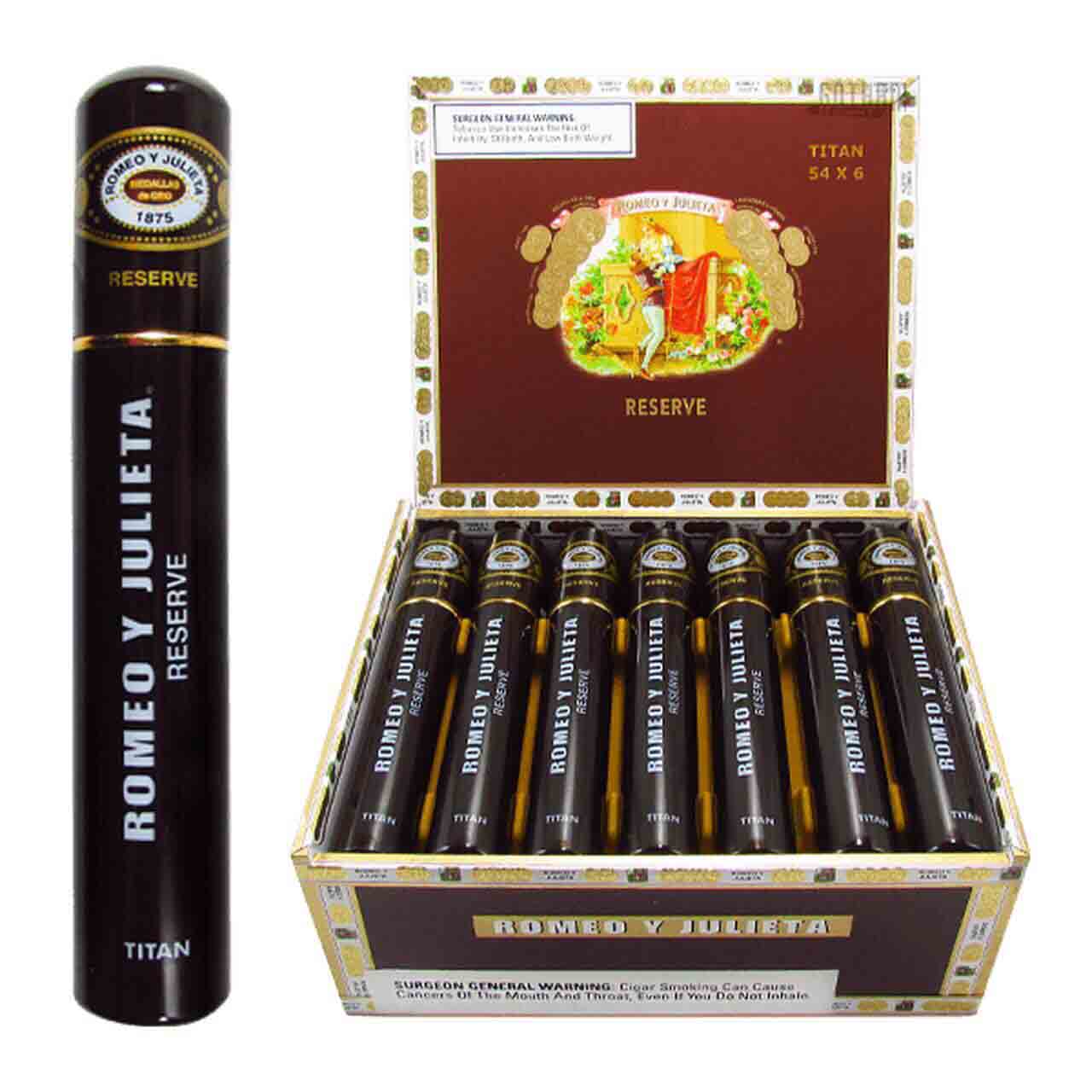Xì gà Romeo Y Julieta Titan – Biểu tượng đẳng cấp và sức mạnh từ Cuba