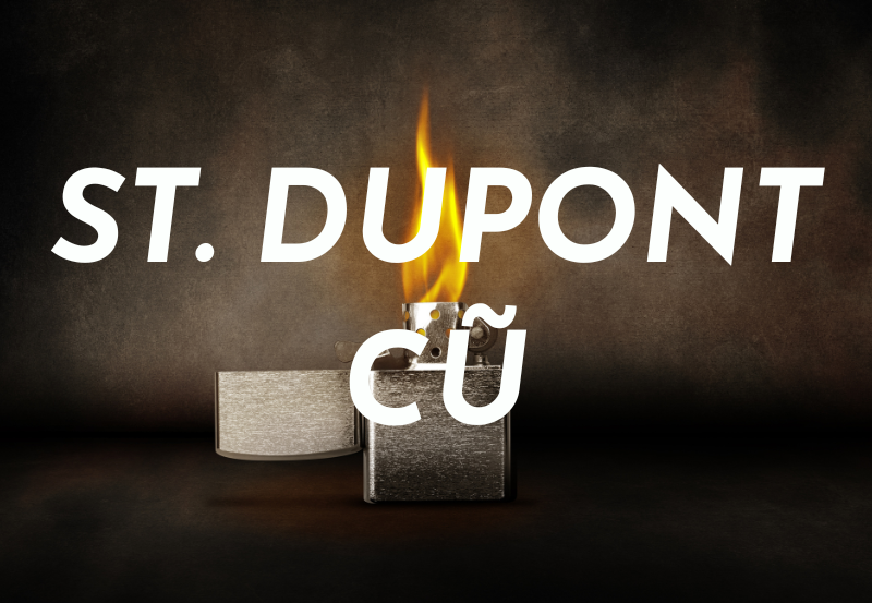 bật lửa dupont cũ