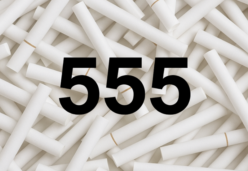 Cách nhận biết thuốc lá 555 giả