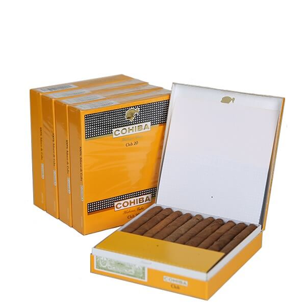Cohiba Club 10 với giá cả phải chăng (Hộp 10 điếu giá 450.000vnđ)
