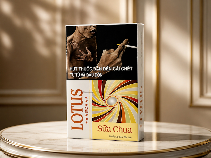 Giá thuốc lá Lotus Yogurt theo bao và theo cây