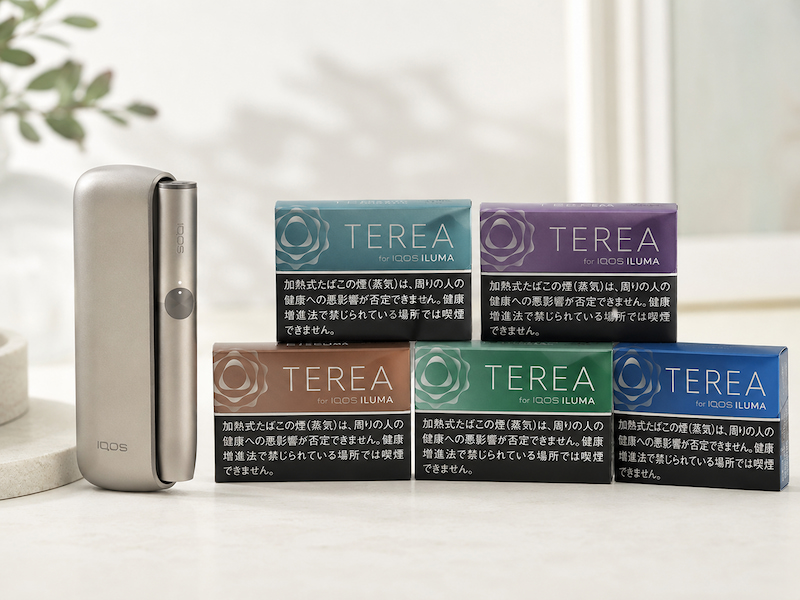 IQOS TEREA Nhật Bản và máy IQOS ILUMA