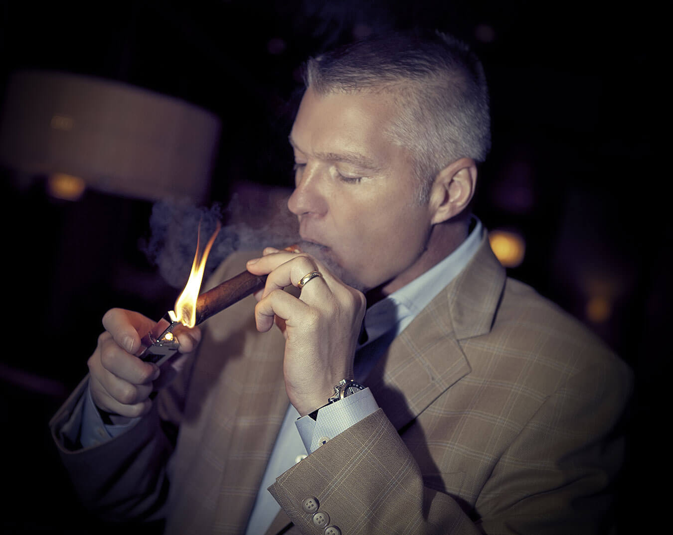 Khi đã hút Xì Gà xong