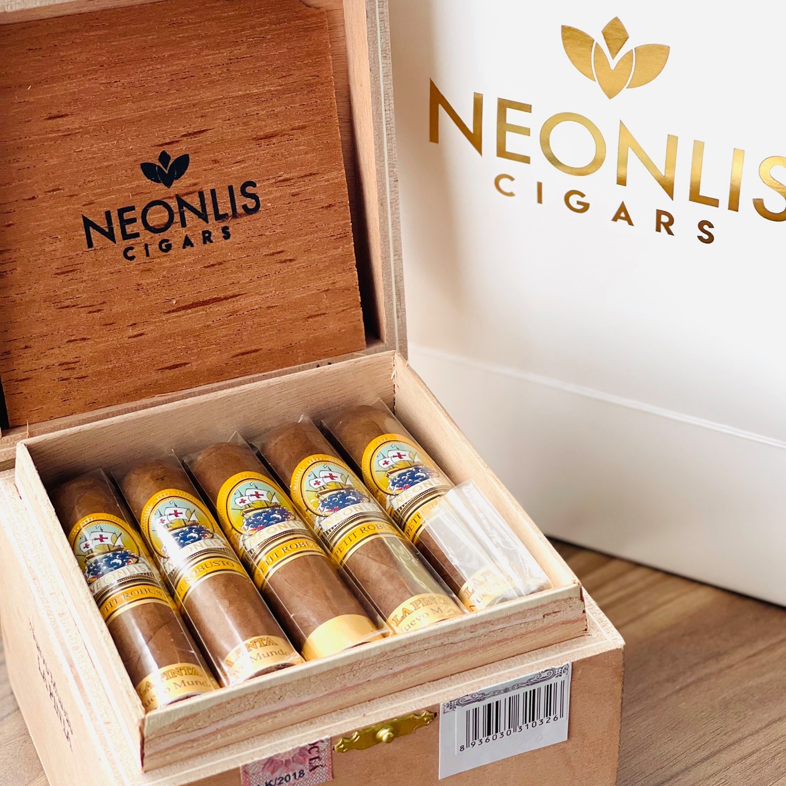 Xì Gà Neonlis Nuevo Mundo La Pinta – Hương Vị Mạnh Mẽ Trong Thân Hình Petit Robusto