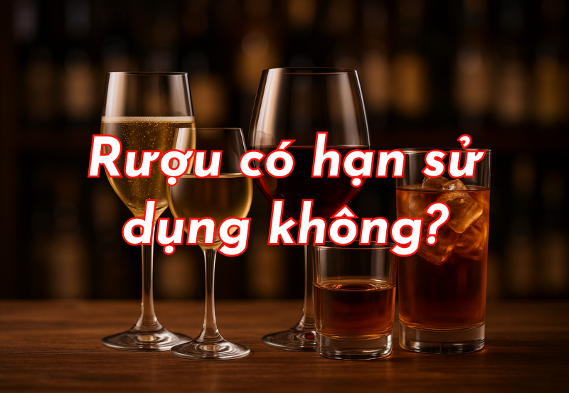 rượu có hạn sử dụng không