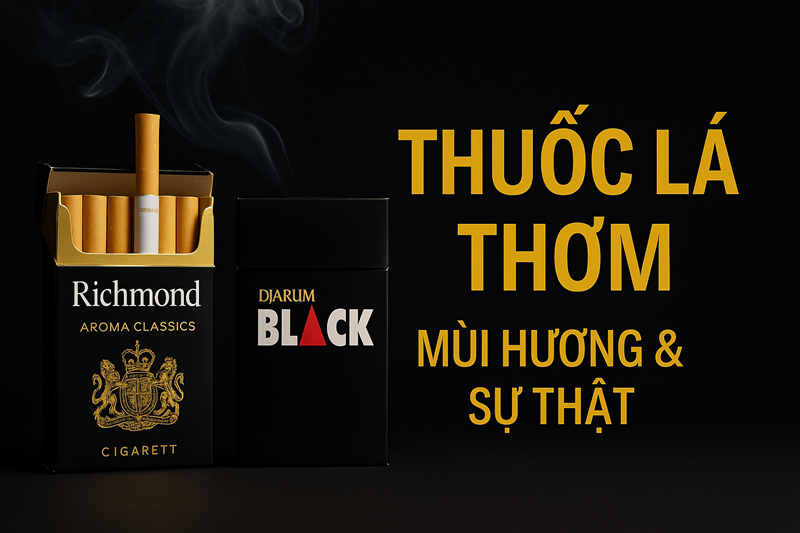 Thuốc Lá Thơm – Tổng Hợp Các Loại, Mùi Vị, Giá Bán & Tác Hại (Cập Nhật 2025)