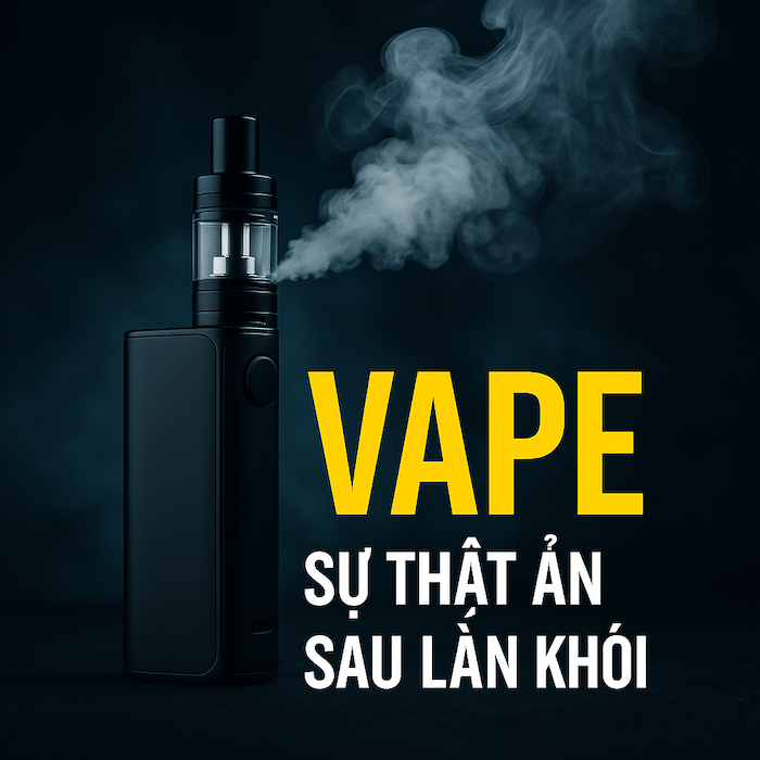 Thuốc Lá Điện Tử Vape Là Gì? Tác Hại, Cách Dùng & Sự Thật Ít Ai Biết 2025