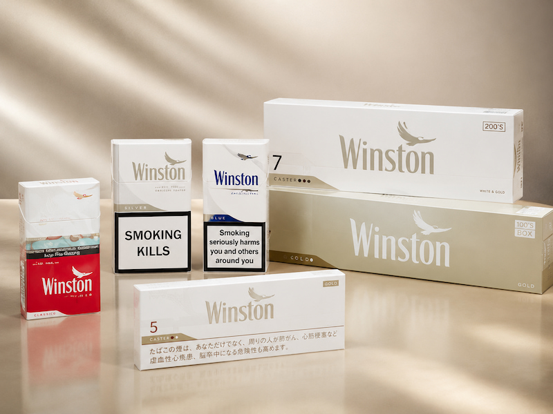 Các loại thuốc lá Winston phổ biến trên thị trường