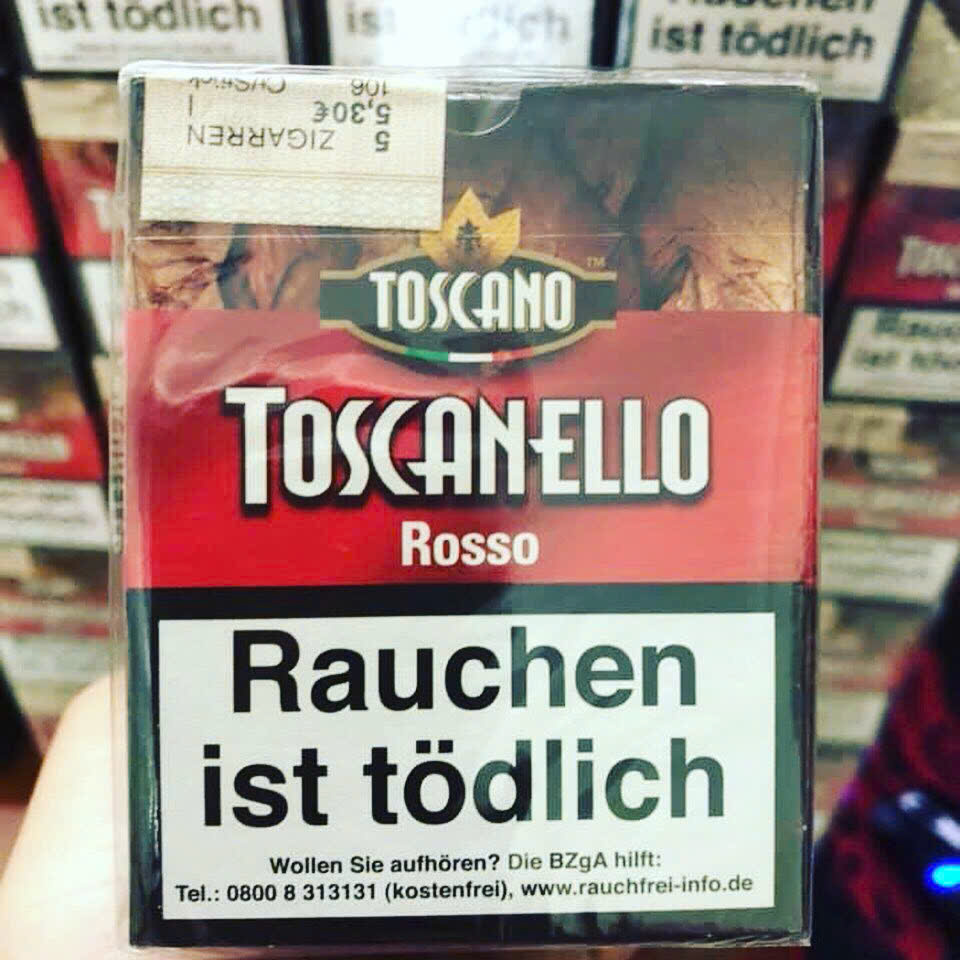 Xì Gà Toscanello Chính Hãng – Giá Tại Việt Nam & Toscanello Rosso Đức 2025