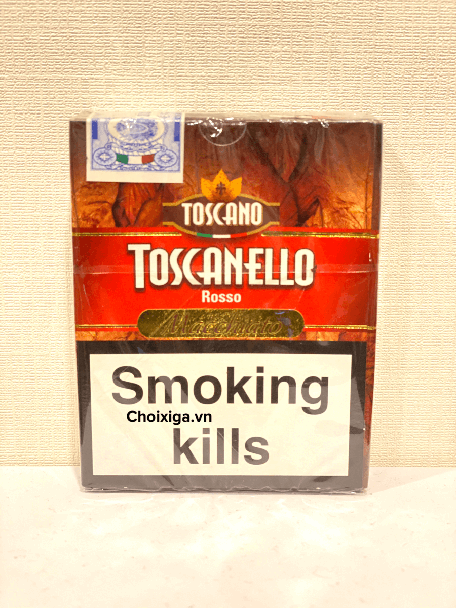 Xì gà Mini Toscanello Rosso Caffe là một sản phẩm đỉnh cao của Ý với giá bán là 170.000vnđ