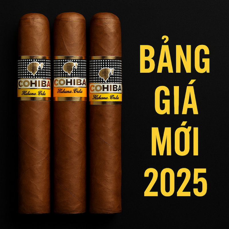 Xì Gà Cohiba Giá Bao Nhiêu? Bảng Giá Cohiba Behike & Habana Cuba Mới Nhất 2025